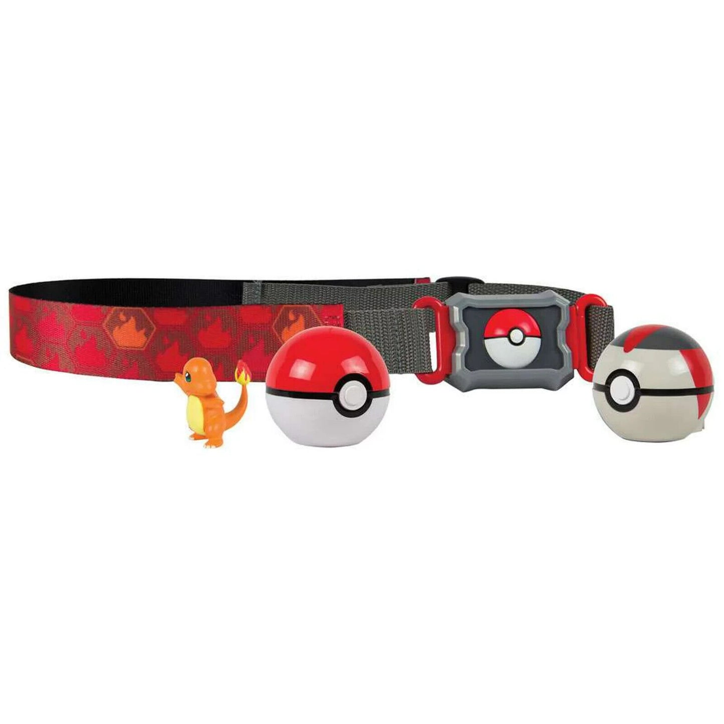 Official Pokemon Clip N Carry Belt Charmander Timer Poké Ball Fun Tomy Toy NEW