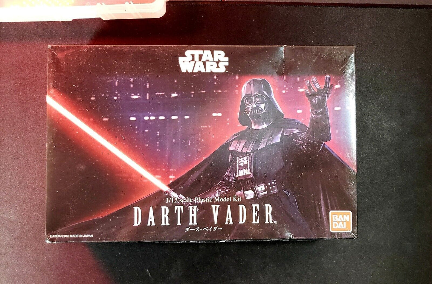 ā
Official Bandai Star Wars Darth Vader 1/12 Scale Model Kit DIY Fun Toy NEW