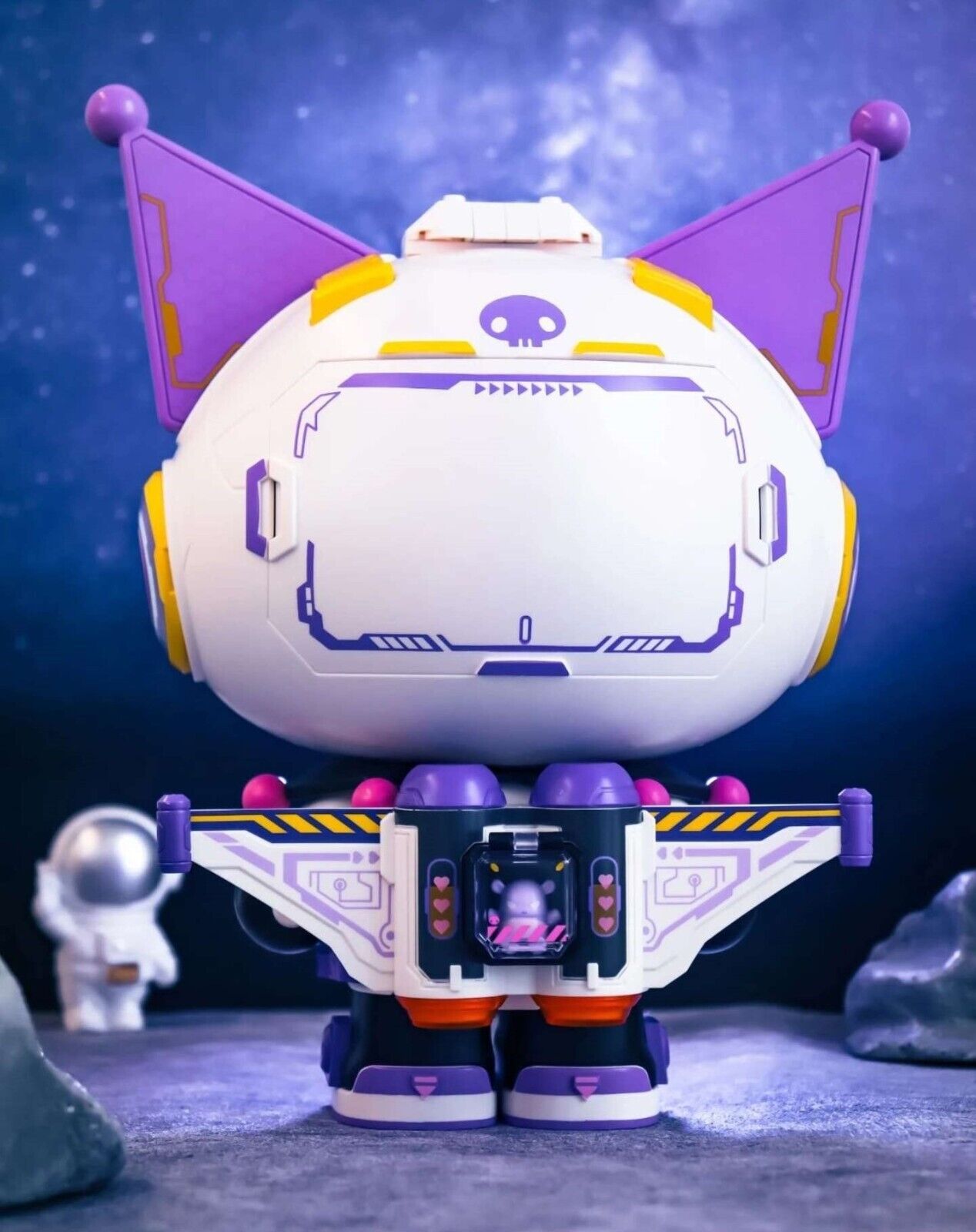 Official Sanrio TopToy Kuromi Space Traveler Pilot Building Blocks Set Fun NEW