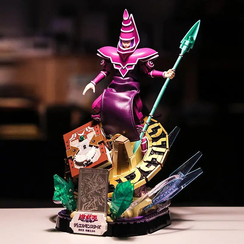Yu Gi Oh Dark Magician Building Blocks Set 14" Tall