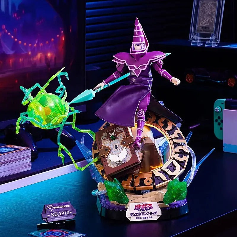 Yu Gi Oh Dark Magician Building Blocks Set 14" Tall