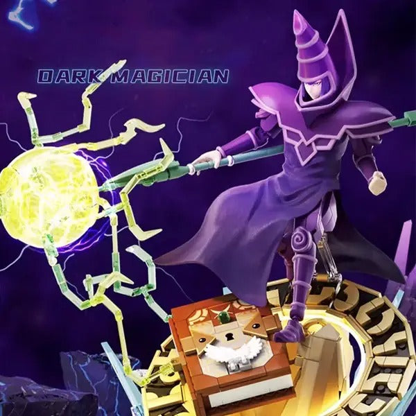 Yu Gi Oh Dark Magician Building Blocks Set 14" Tall