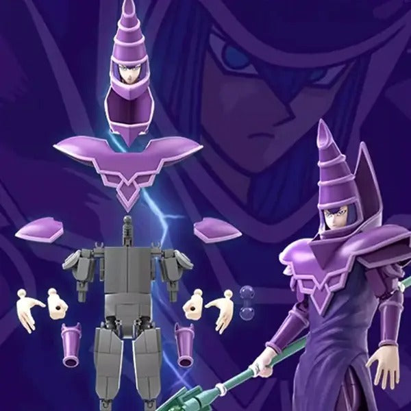 Yu Gi Oh Dark Magician Building Blocks Set 14" Tall
