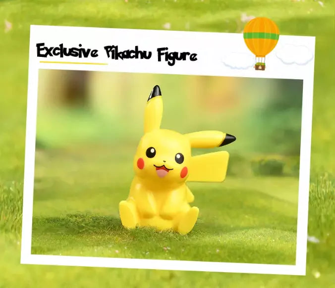 NEW Official Pokémon Pikachu Hot Air Balloon w/ Motion Building Blocks Set