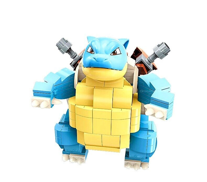 NEW Official Pokémon Blastoise Building Blocks Set 385Pcs Creative Fun Toy