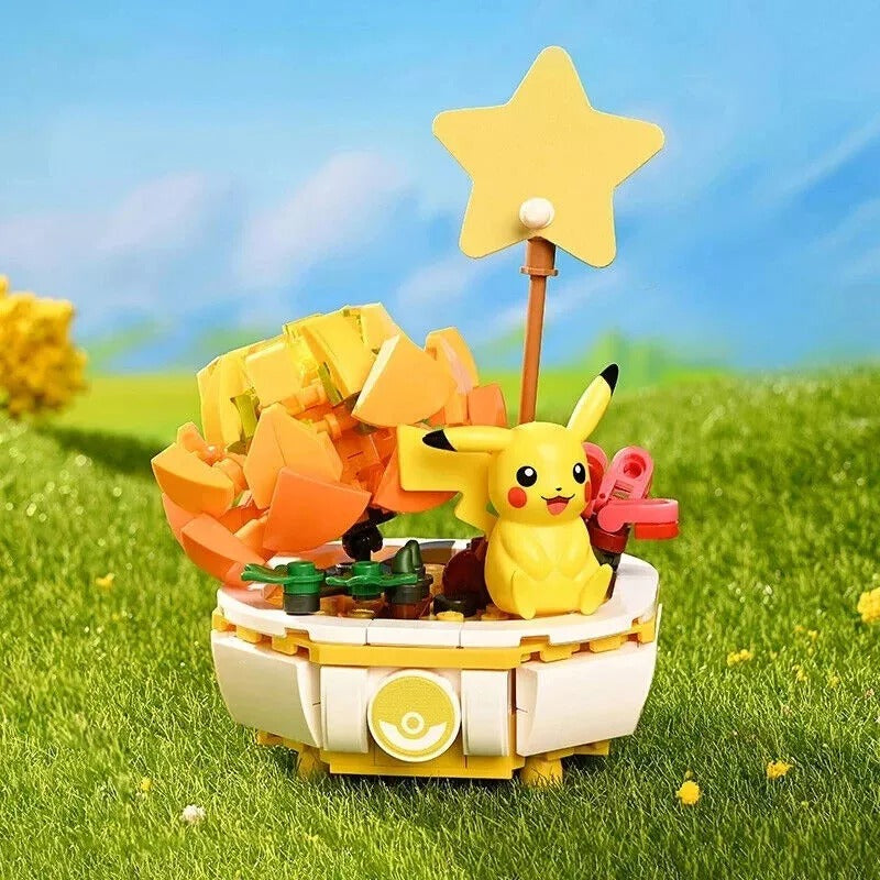 NEW Pokémon Super Succulent Plants Building Block Sets Creative Toy