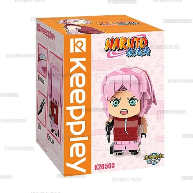 Officially Licensed Naruto Anime Characters Building Block Toy Set