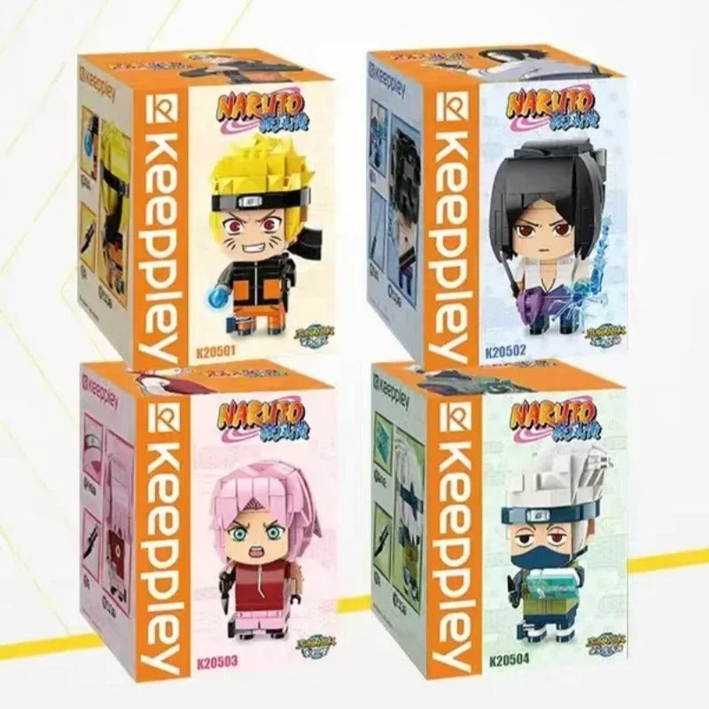 Officially Licensed Naruto Anime Characters Building Block Toy Set