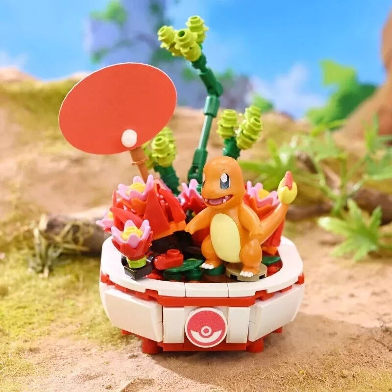 NEW Pokémon Super Succulent Plants Building Block Sets Creative Toy