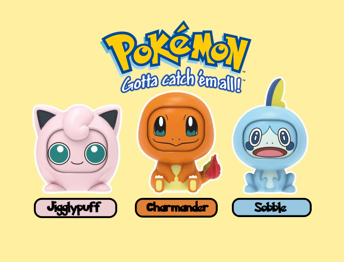 NEW Official Pokémon Lapras Sylveon Psyduck & More Action Figure Face Changers