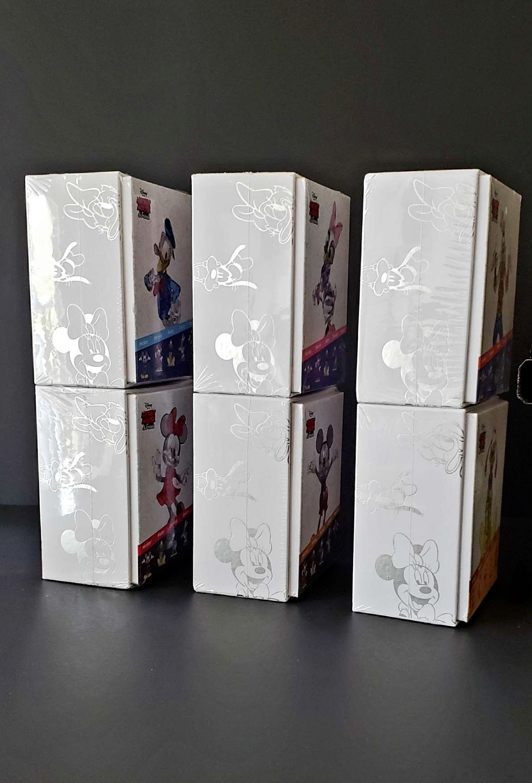 ✅ Official Disney Mickey & Friends RARE Crystal Resin Builder Set Collection NEW