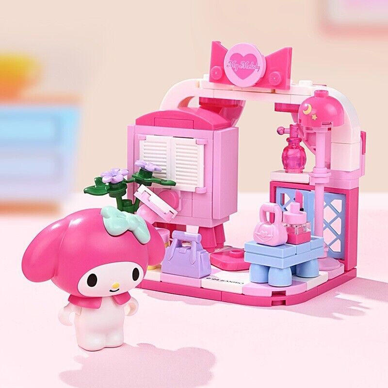 Genuine Sanrio Characters Family Home Life Series Building Block Sets Toy NEW 🩷