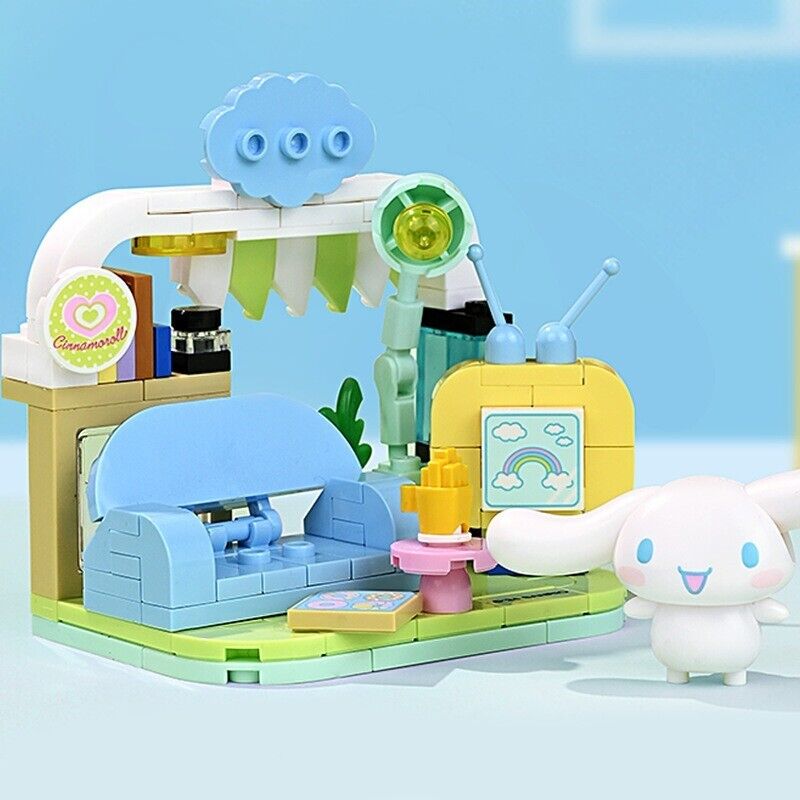 Genuine Sanrio Characters Family Home Life Series Building Block Sets Toy NEW 🩷