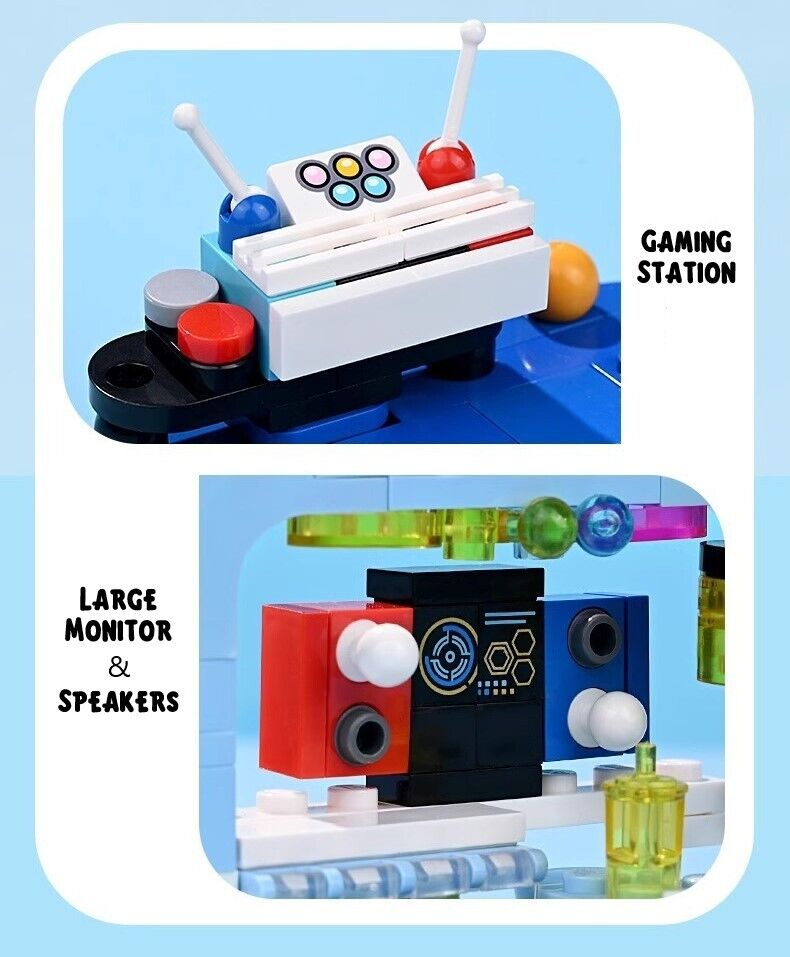 Genuine Sanrio Characters Family Home Life Series Building Block Sets Toy NEW 🩷
